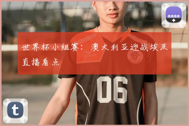 世界杯小组赛:澳大利亚迎战埃及直播看点
